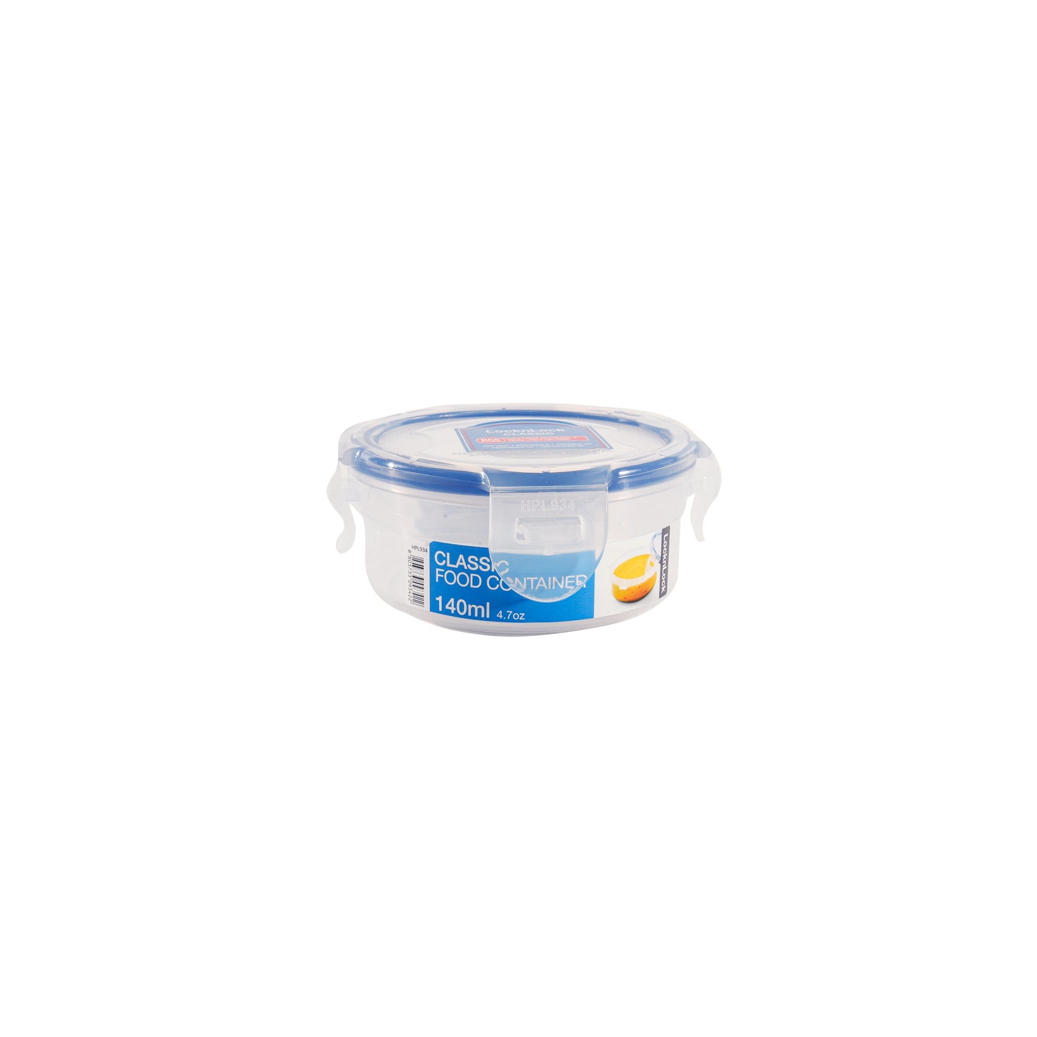 Envase Hermético Redondo 140 ml