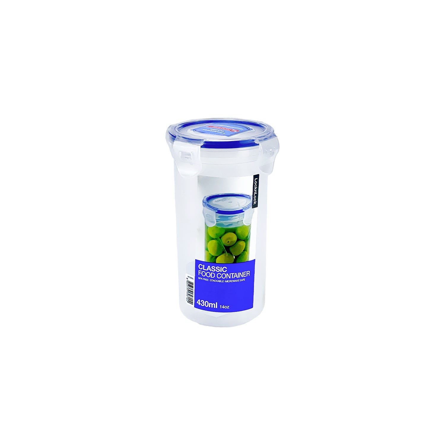 Envase Hermético Redondo 430 ml