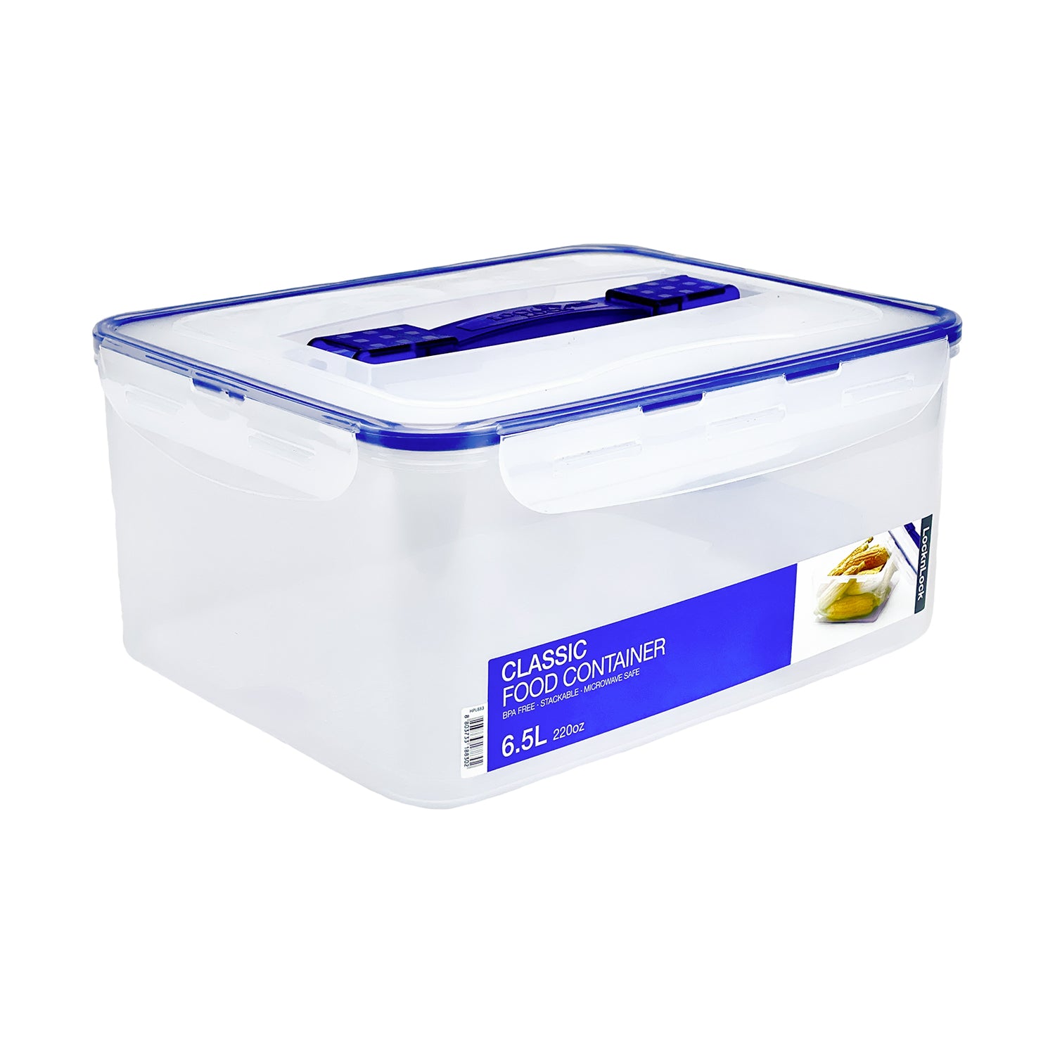 Envase Hermético Multiuso con Asa 6.5 L