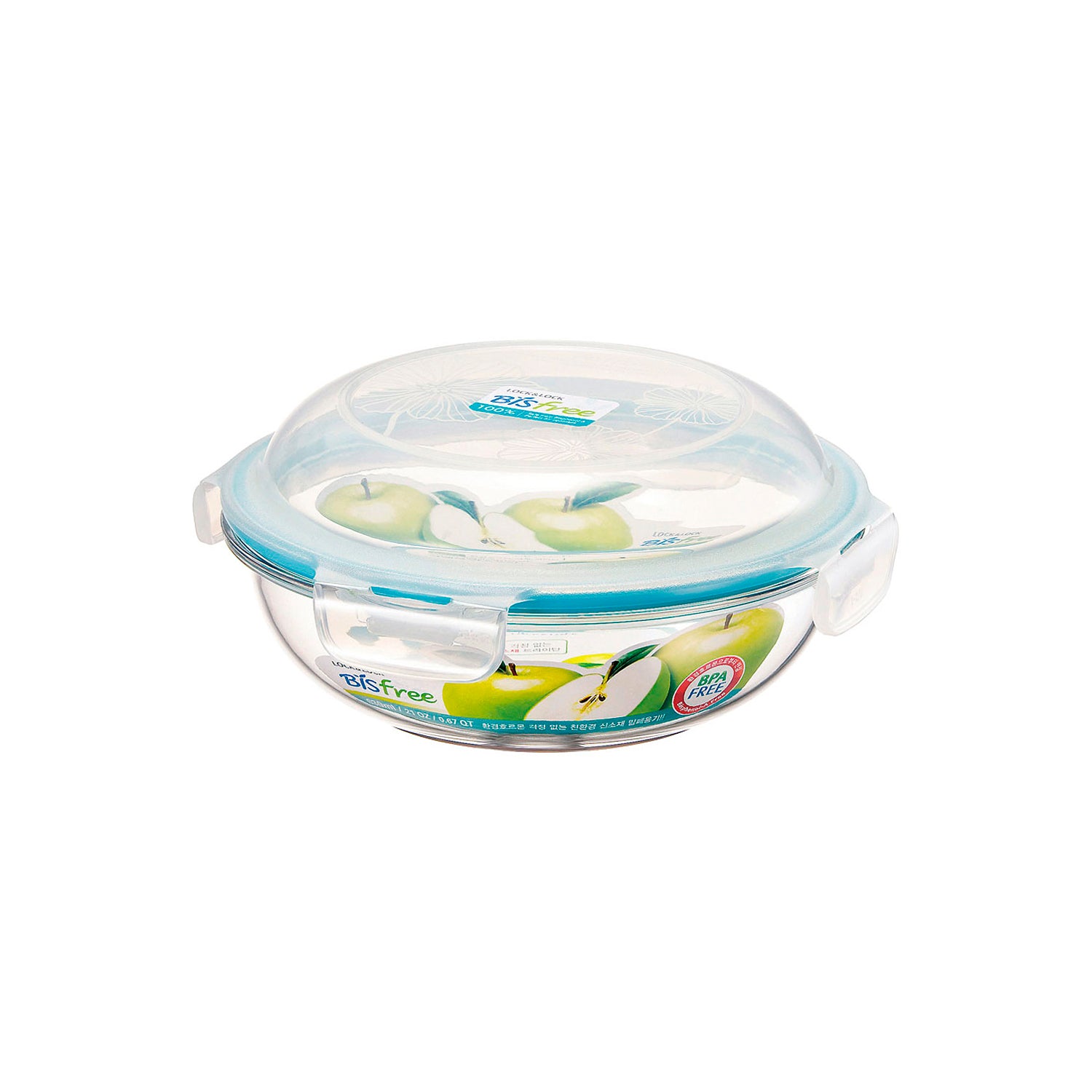 Envase Tabletop Tritan Redondo 630 ml Dome