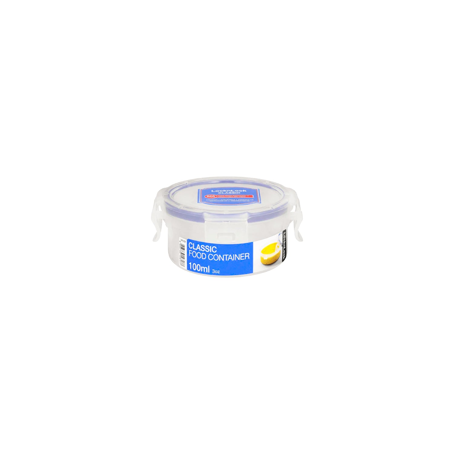Envase Hermético Redondo 100 ml