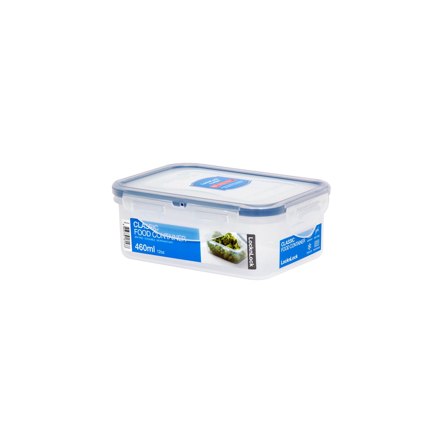 Envase Hermético Rectangular 460 ml 2 Divisiones