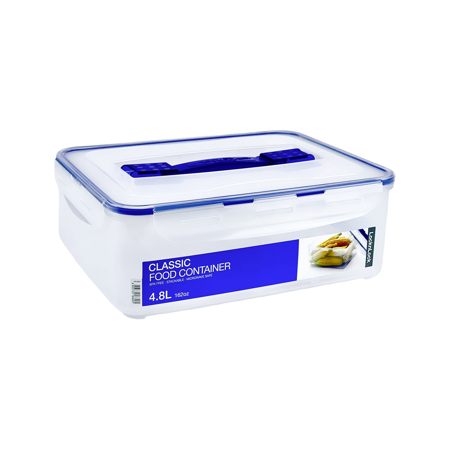 Envase Hermético Multiuso con Asa 4.8 L