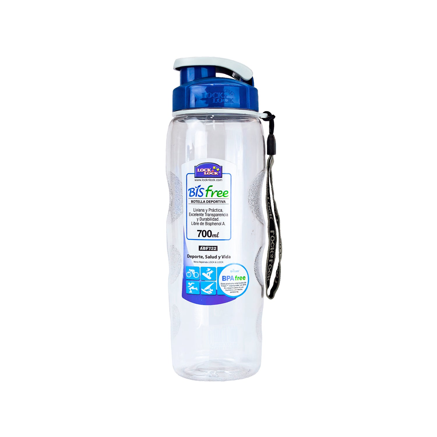 Botella Deportiva con Soga 700 ml