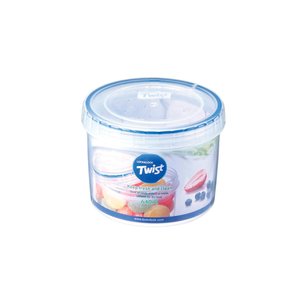 Envase Redondo Twist 640 ml LocknLock