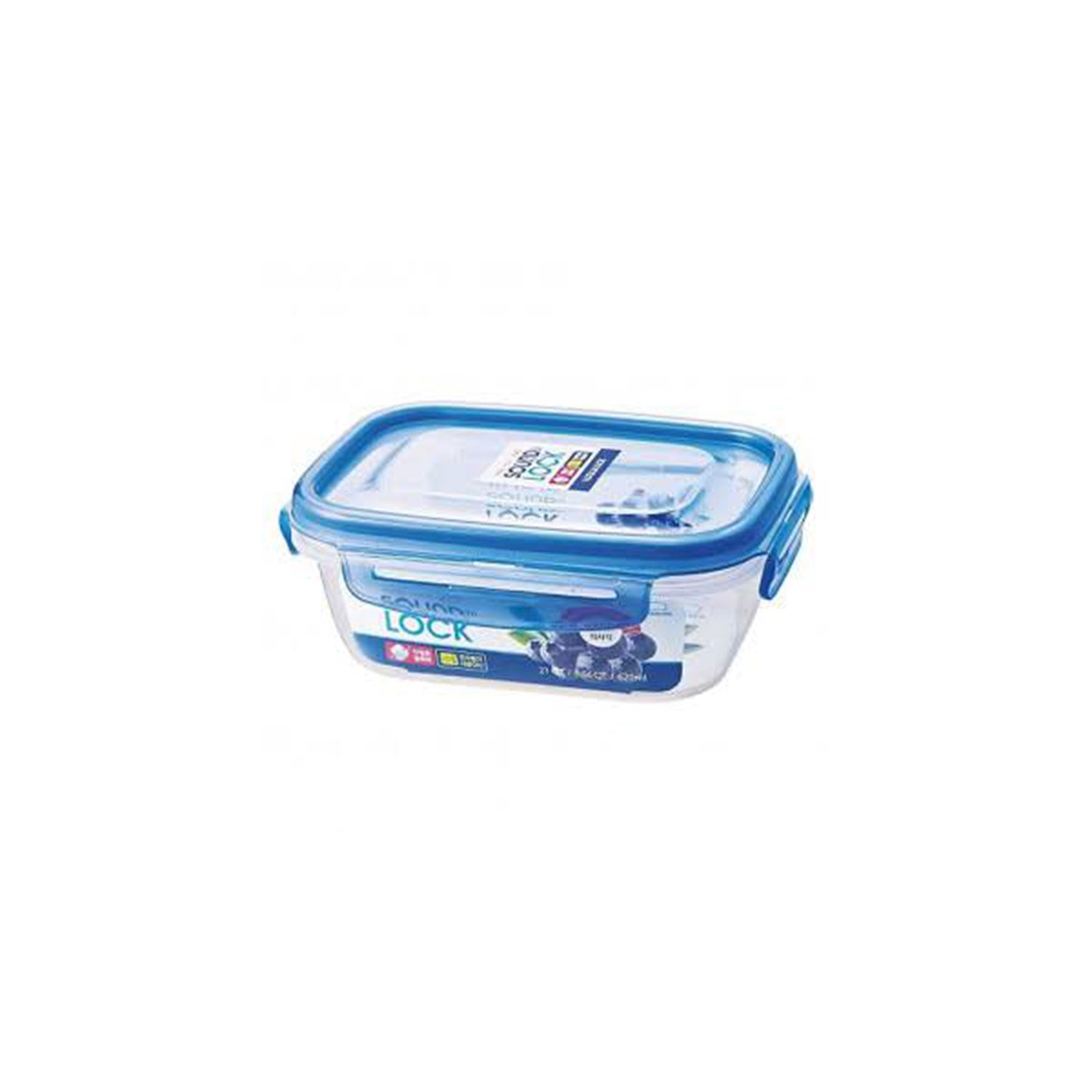 Envase Soundlock Rectangular 620 ml