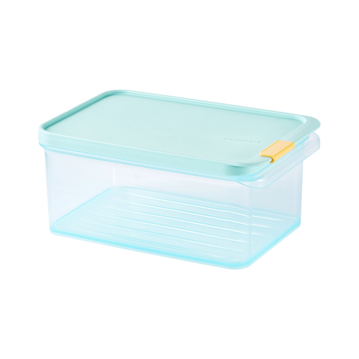 Envase Hermético Freezer Fit Rectangular 1.65 L con División