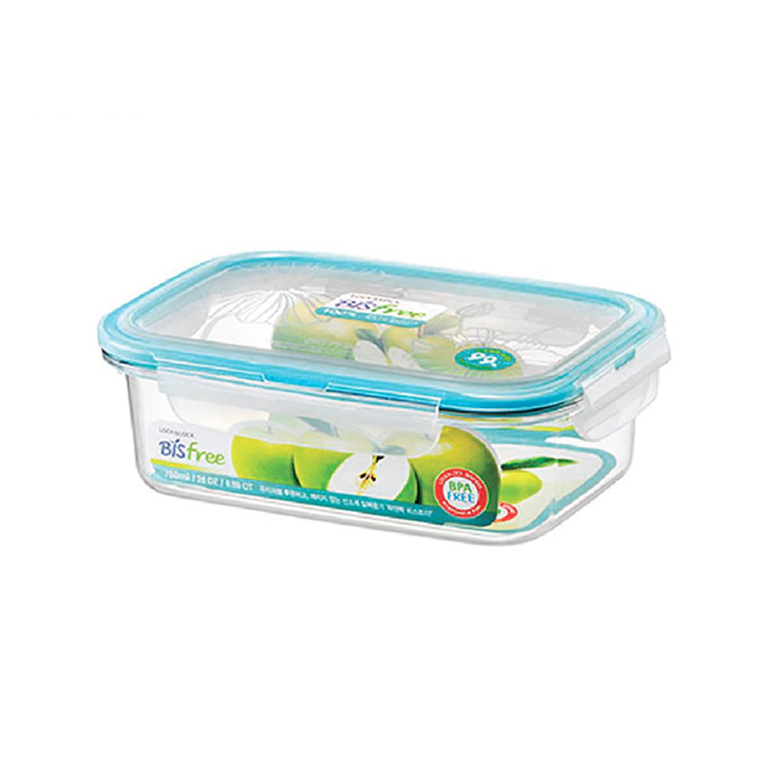 Envase Tabletop Tritan Rectangular 760 ml