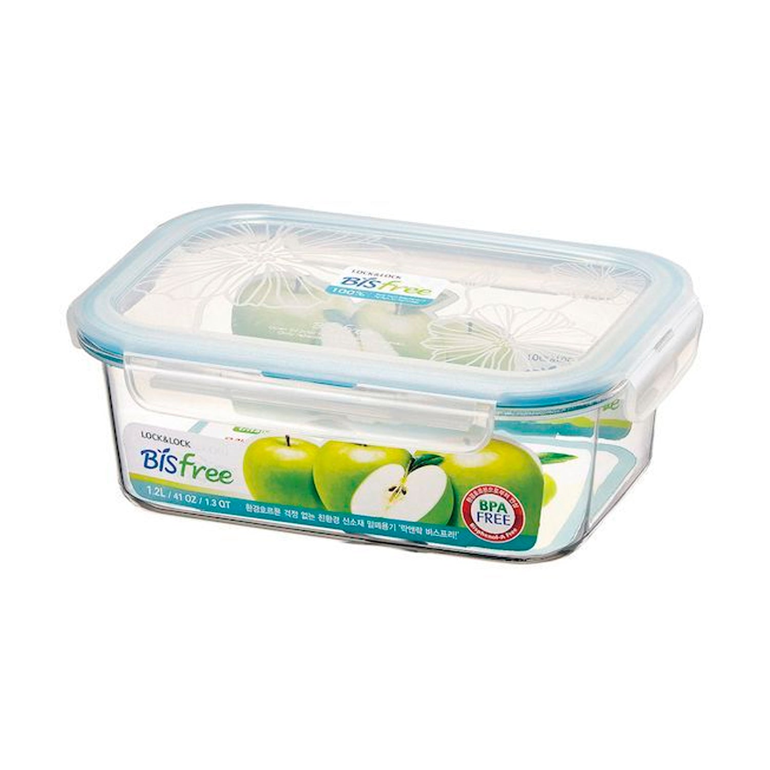 Envase Tabletop Tritan Rectangular 1.2 L