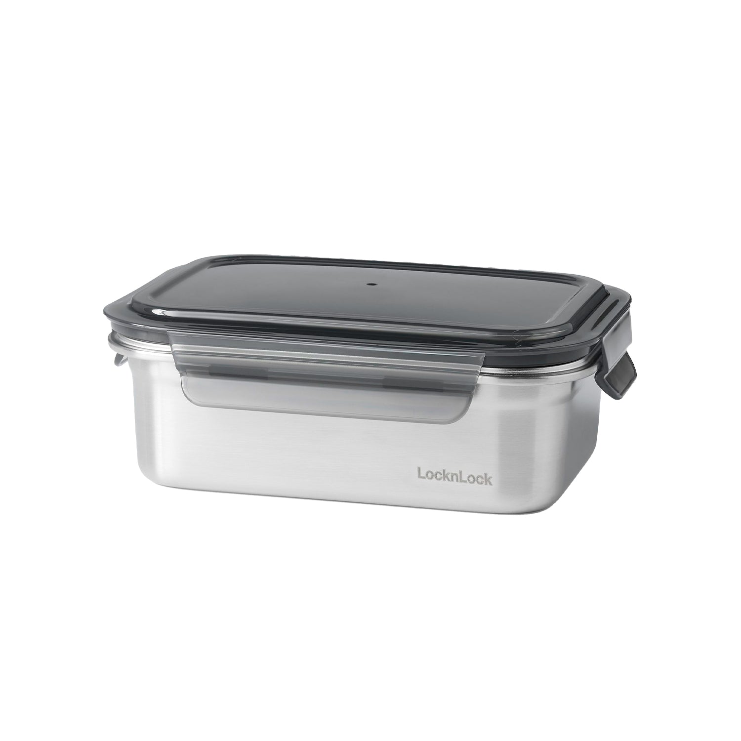 Envase Hermético Acero Rectangular 1.2 L